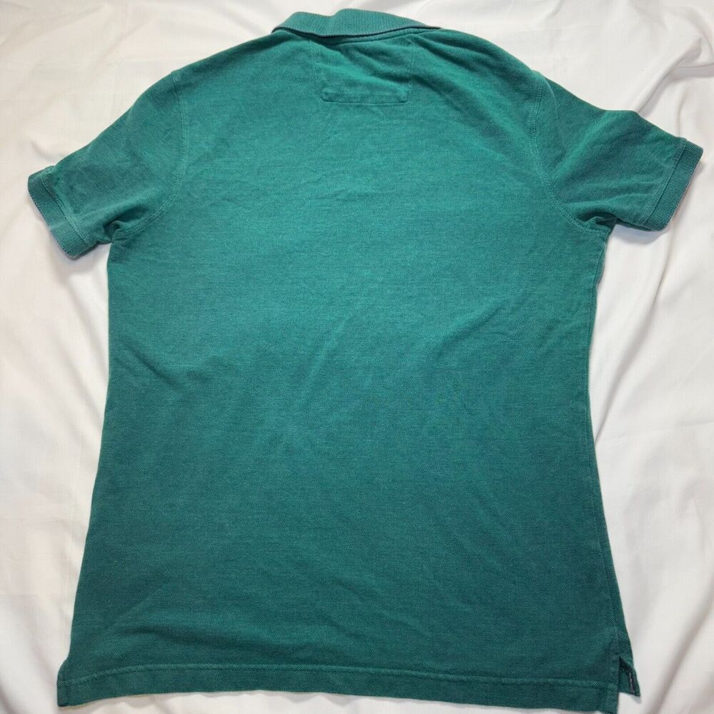 Banana Republic Shirt Mens Medium Green Short Sleeve Polo Casual - Picture 6 of 6